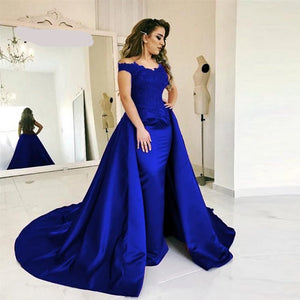 Margie's Royal Blue Gown