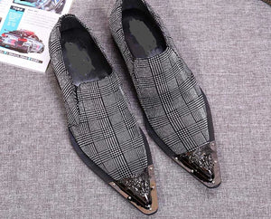 Men's Iron Toe  Leather Shoes