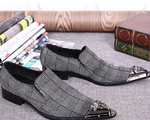 Men's Iron Toe  Leather Shoes