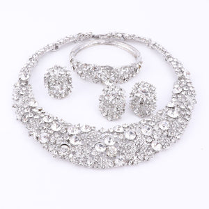 Women's  Jewelry  Crystal  3 PC Sets
