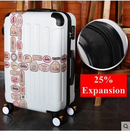 Rolling Luggage Suitcase Boarding Case unisex