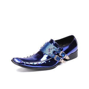 Men's Patent Leather Oxford Shoes